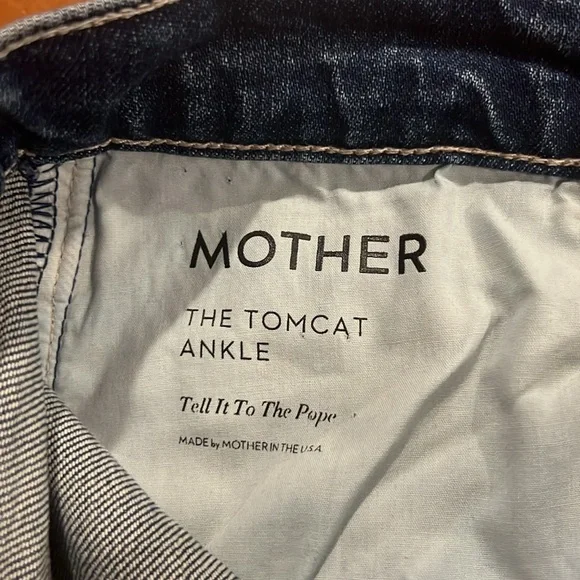 MOTHER Blue Ankle & Cropped Jeans - Picture 9 of 11